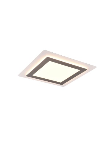 Trio MORGAN Modern Ceiling 1xLED max 46W 2700-6500K Nickel Mat 641510207