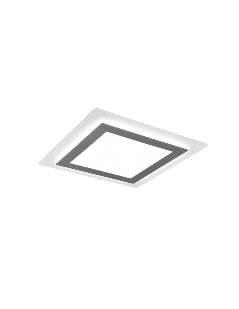 LED ceiling lamps - Trio MORGAN Modern Ceiling 1xLED max 46W 2700-6500K Nickel Mat 641510207 - product kolory-swiatla.pl 2