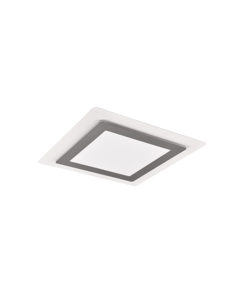 Lampy sufitowe LED - Trio MORGAN Sufitowa Nowoczesna 1xLED max 46W 2700-6500K Nikiel Mat 641510207 - produkt kolory-swiatla.pl 5