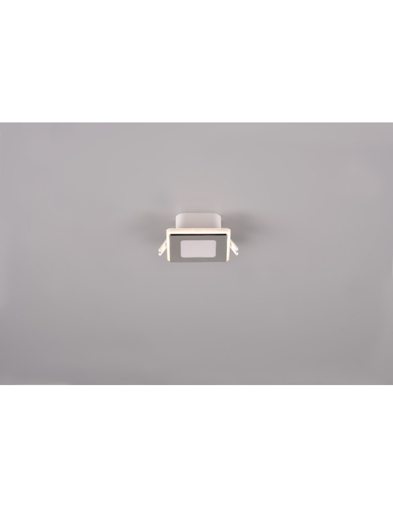 Flush-mounted hermetic lamps - Trio NIMBUS Bathroom Ceiling 1xLED max 5W 3000K Chrome 653410106 - product kolory-swiatla.pl 7