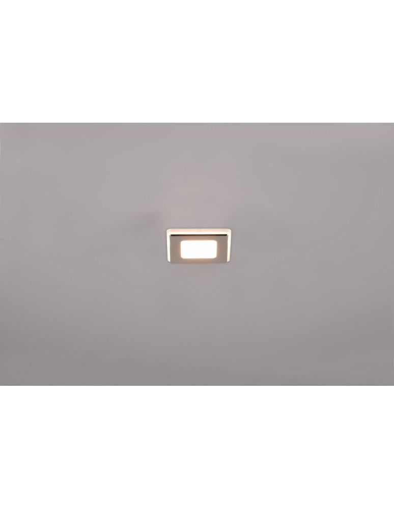 Flush-mounted hermetic lamps - Trio NIMBUS Bathroom Ceiling 1xLED max 5W 3000K Chrome 653410106 - product kolory-swiatla.pl 9