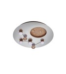 LED ceiling lamps - Trio ZODIAC Ceiling Modern 1xLED max 42W 2300+3000+4000K Brushed Aluminum 644810107 - product 3