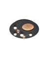 Trio ZODIAC Modern Ceiling 1xLED max 42W 2300+3000+4000K Black Matte 644810132
