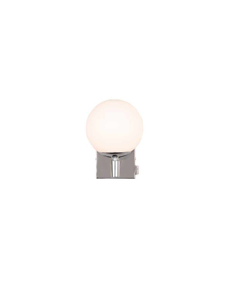 Bathroom wall lamps - Trio Bathroom Wall Ball 1xE14 max 10W Chrome 284270106 - product kolory-swiatla.pl 3