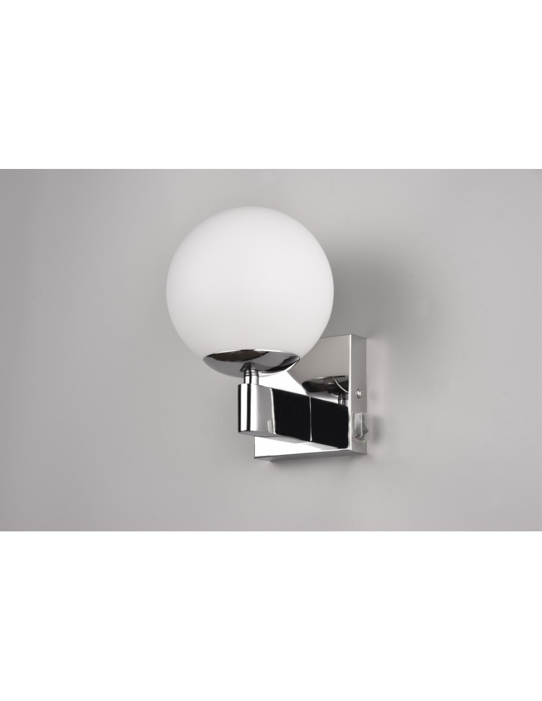 Bathroom wall lamps - Trio Bathroom Wall Ball 1xE14 max 10W Chrome 284270106 - product kolory-swiatla.pl 7