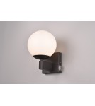 Bathroom wall lamps - Trio Bathroom Wall Ball 1xE14 max 10W Black Matte 284270132 - product 2
