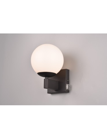 Trio Bathroom Wall Ball 1xE14 max 10W Black Matte 284270132 - product 2
