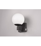 Bathroom wall lamps - Trio Bathroom Wall Ball 1xE14 max 10W Black Matte 284270132 - product 7