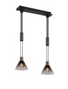 Trio STANLEY Modern Pendant 2xE27 max 40W Black Matte 319500232
