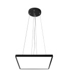 LED pendant lamps - Italux Bastia Pendant Black 1xLED 24W 2800K+4000K+6000K PND-83625-300S-24W-BL - product 1