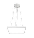 LED pendant lamps - Italux Bastia Pendant White 1xLED 24W 2800K+4000K+6000K PND-83625-300S-24W-WH - product 1