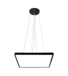 LED pendant lamps - Italux Bastia Pendant Black 1xLED 45W 2800K+4000K+6000K PND-83625-450S-45W-BL - product 1