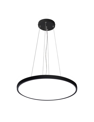 Italux Calvi Plafon Czarny 1xLED 32W 2800K+4000K+6000K PND-35263-400R-32W-BL