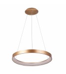 Pendant lamps circles - Italux Vico Pendant Gold 1xLED 60W 3000K+4000K PND-53675-078RPC-GD-3KS4K-TRDIMM - product 2