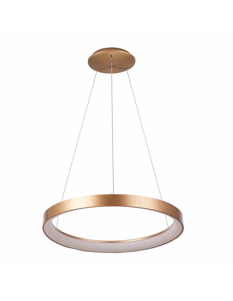 Pendant lamps circles - Italux Vico Pendant Gold 1xLED 60W 3000K+4000K PND-53675-078RPC-GD-3KS4K-TRDIMM - product kolory-swiatla.pl 2