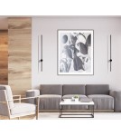 Designer wall lamps - Italux Vinto Wall lamp Black sandblasted 1xLED 9W 3000K WL-73526-80-BL - product 2