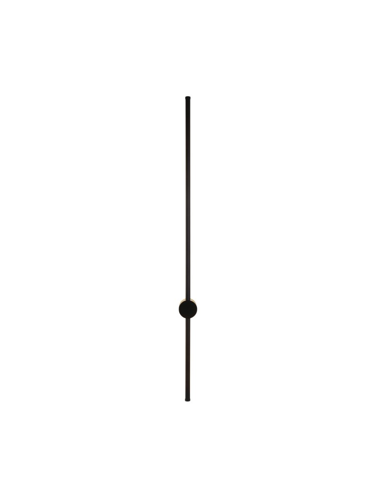Designer wall lamps - Italux Vinto Wall lamp Black sandblasted 1xLED 9W 3000K WL-73526-80-BL - product kolory-swiatla.pl 3