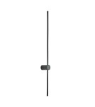 Designer wall lamps - Italux Vinto Wall lamp Black sandblasted 1xLED 10W 3000K WL-73526-90-BL - product 1