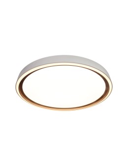 Italux Rende Plafond Gold, white IP44 1xLED 47W 3000K+4000K+6000K PLF-63728-3K4K6K-GD-WH-SL