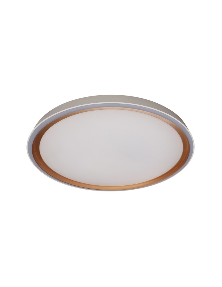 Bathroom ceiling lamps - Italux Rende Plafond Gold, white IP44 1xLED 47W 3000K+4000K+6000K PLF-63728-3K4K6K-GD-WH-SL - product kolory-swiatla.pl 3