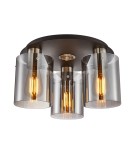 3-point ceiling lamps - Italux Sardo Spotlight/Spot Satin Nickel 3xE27 40W SPL-5581-3SC-SC-SG - product 1