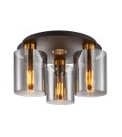 3-point ceiling lamps - Italux Sardo Spotlight/Spot Brass 3xE27 40W SPL-5581-3SC-BRO-SG - product 1