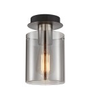 Glass ceiling lamps - Italux Sardo Spotlight/Spot Satin Nickel 1xE27 40W SPL-5581-1SC-SC-SG - product 1