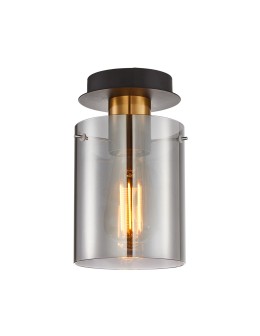 Italux Sardo Spotlight/Spot Black 1xE27 40W SPL-5581-1SC-BRO-SG