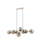 Pendant lamps over the island - Italux Molite Pendant Gold 8xE14 5W PND-1098-8-GD - product 1