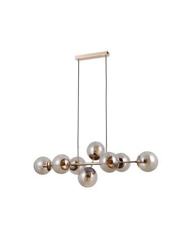Italux Molite Pendant Gold 8xE14 5W PND-1098-8-GD