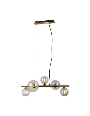 Italux Canello Hanging Brass Honey 5xG9 5W PND-406007-5-HBR