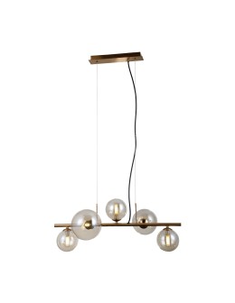 Italux Canello Hanging Brass Honey 5xG9 5W PND-406007-5-HBR