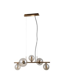 Italux Canello Hanging Brass Honey 5xG9 5W PND-406007-5-HBR - product 2