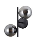 Wall lamps spheres - Italux Erimida Wall lamp Black matt 2xG9 5W WL-2244-2-BL - product 2