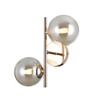 Wall lamps spheres - Italux Erimida Wall lamp Gold 2xG9 5W WL-2244-2-GD - product 1
