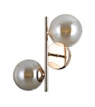 Wall lamps spheres - Italux Erimida Wall lamp Gold 2xG9 5W WL-2244-2-GD - product 2