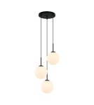 Triple pendant lamps - Italux Deore Pendant Black 3xE27 40W PND-5578-3S-BK - product 1