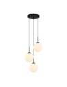 Italux Deore Pendant Black 3xE27 40W PND-5578-3S-BK