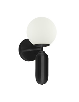 Italux Aldeva Wall lamp Black 1xE27 40W WL-02340-1-BK