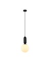 Italux Aldeva Pendant Black 1xE27 40W PND-02340-1M-BK