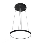 LED pendant lamps - Italux Alata Pendant Black 1xLED 18W 2800K+4000K+6000K PND-72836-230R-18W-BL - product 1