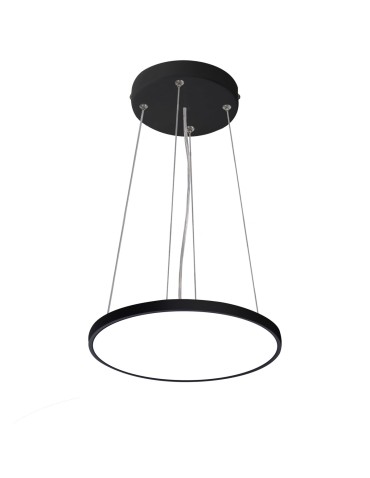 Italux Alata Wisząca Czarny 1xLED 18W 2800K+4000K+6000K PND-72836-230R-18W-BL