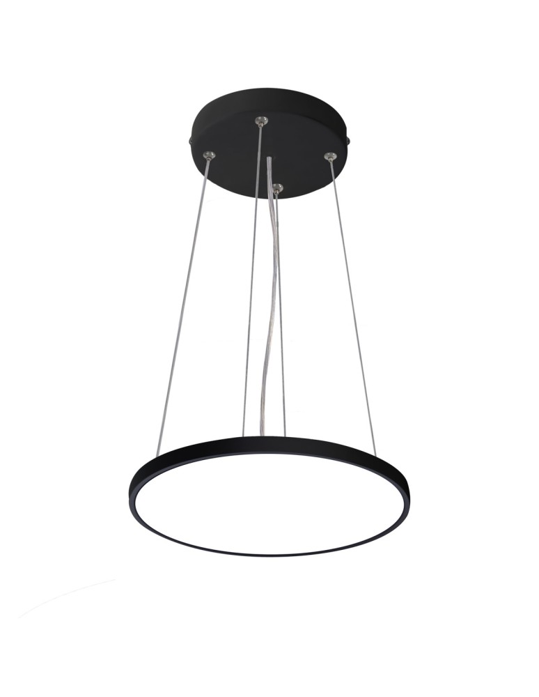 LED pendant lamps - Italux Alata Pendant Black 1xLED 18W 2800K+4000K+6000K PND-72836-230R-18W-BL - product kolory-swiatla.pl 1