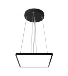 LED pendant lamps - Italux Bastia Pendant Black 1xLED 18W 2800K+4000K+6000K PND-83625-230S-18W-BL - product 1