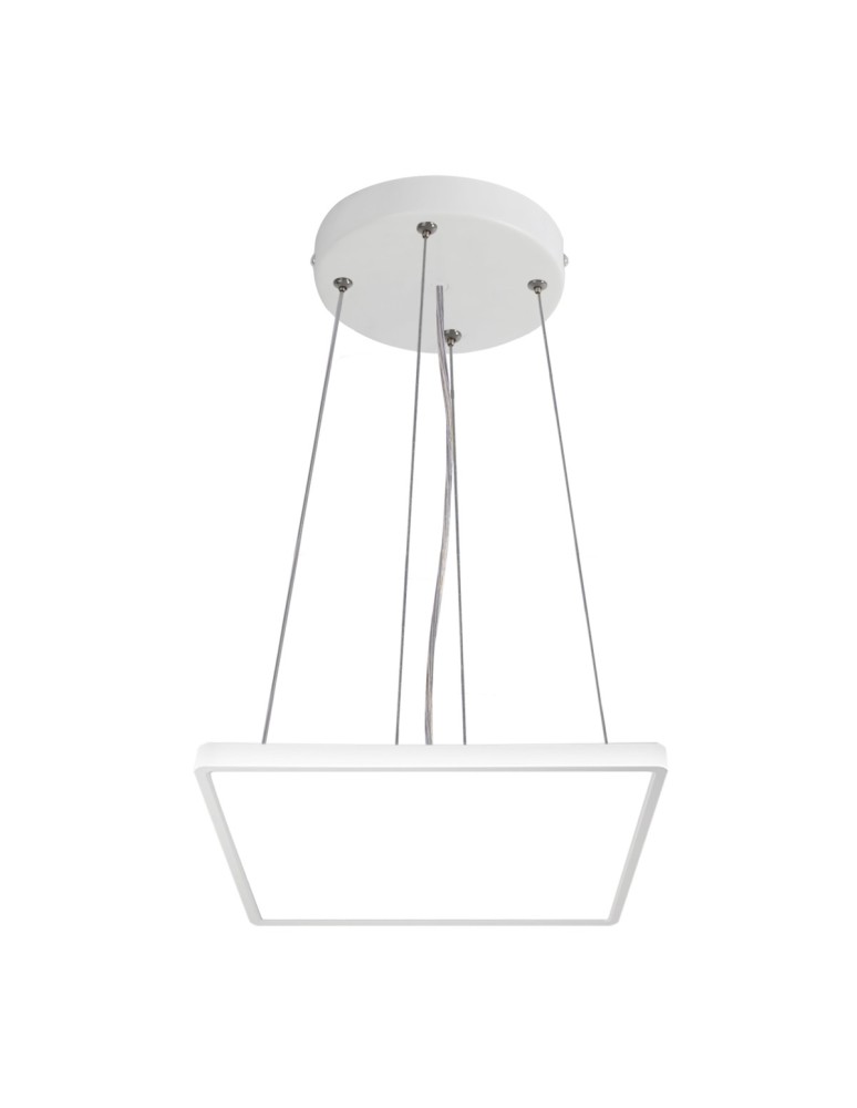LED pendant lamps - Italux Bastia Pendant White 1xLED 18W 2800K+4000K+6000K PND-83625-230S-18W-WH - product kolory-swiatla.pl 1