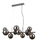Pendant lamps over the island - Italux Canello Pendant Black Chrome 10xG9 5W PND-406007-10A-BCR - product 2
