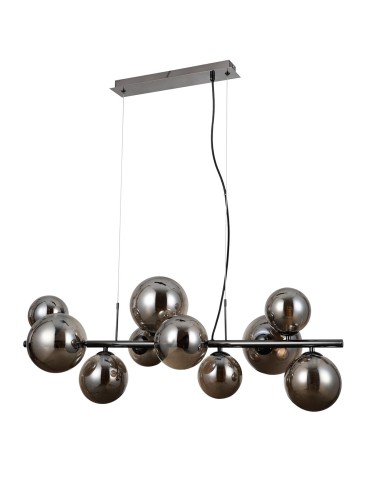 Italux Canello Pendant Black Chrome 10xG9 5W PND-406007-10A-BCR