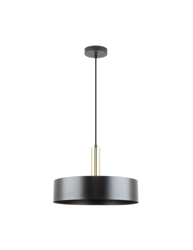 Industrial pendant lamps - Zuma Line Leo Pendant Lamp A8133XL matte black - product kolory-swiatla.pl 1