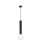 Pendant lamps bulbs - Milagro AURIS BLACK 1xE14 pendant lamp MLP4835 - product 1