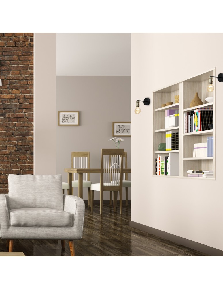 Loft wall lamps - industrial - Milagro Wall lamp DYLAN 1xE27 MLP4803 - product kolory-swiatla.pl 6